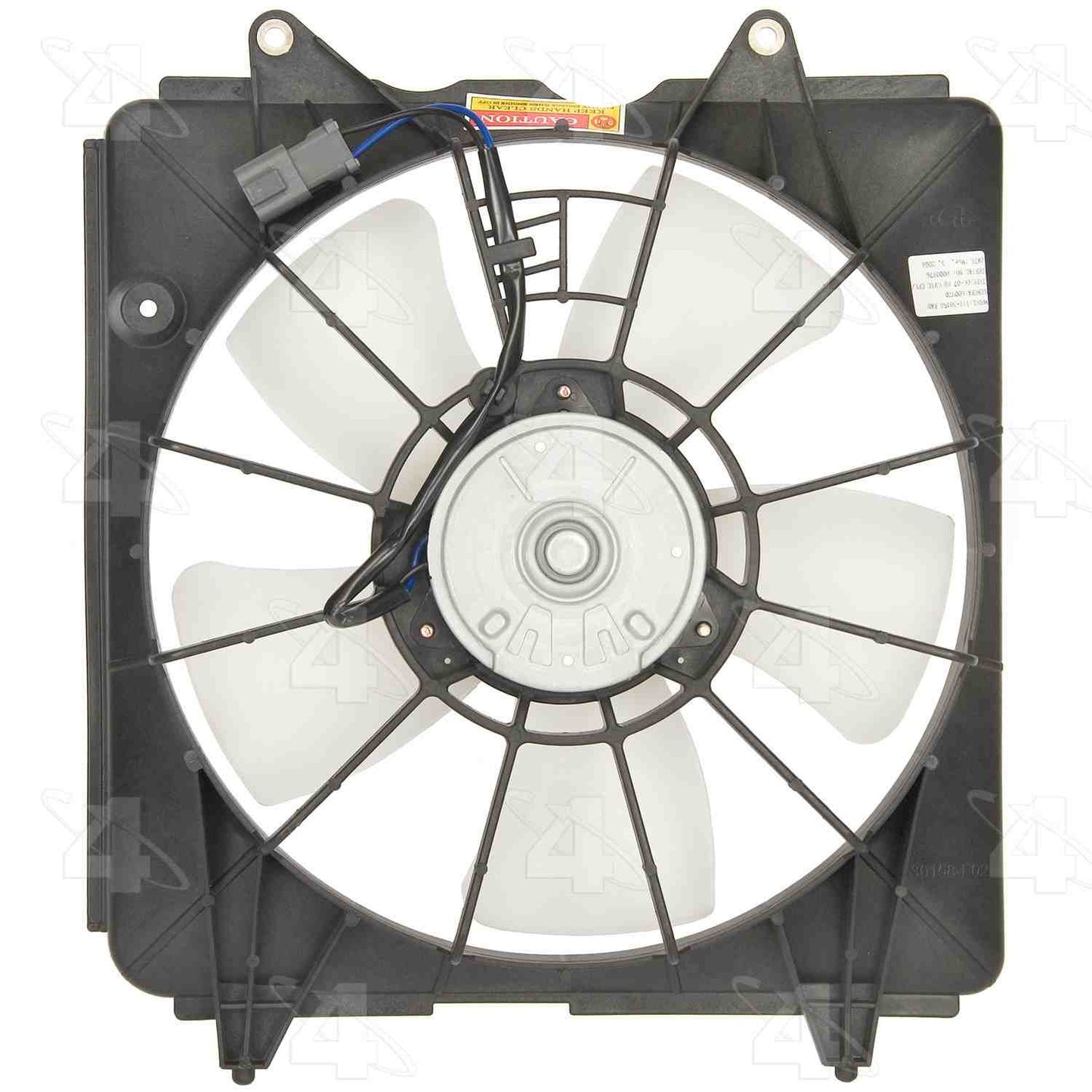 Front View of Engine Cooling Fan Assembly FOUR SEASONS 75641