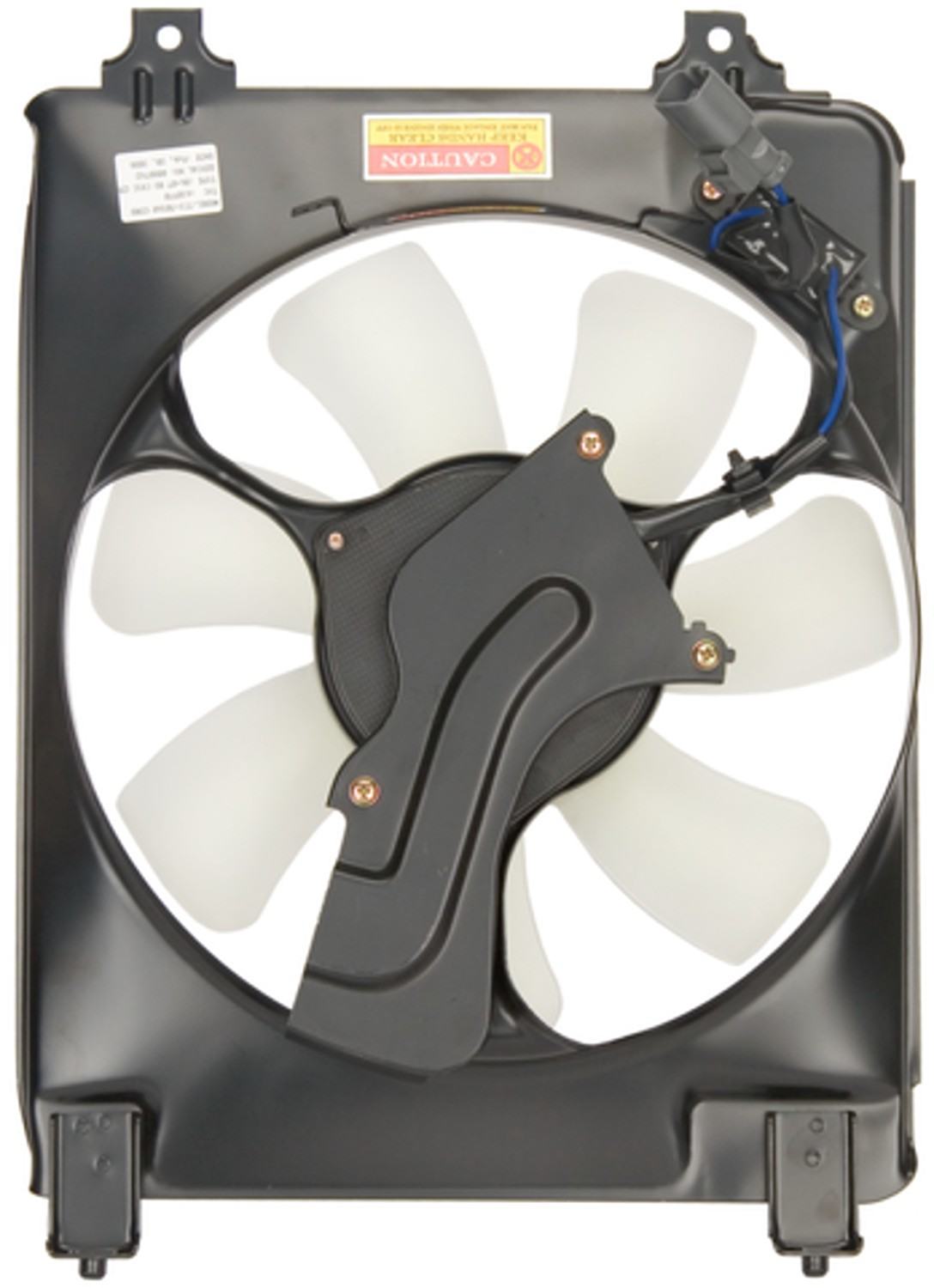 Angle View of A/C Condenser Fan Assembly FOUR SEASONS 75645