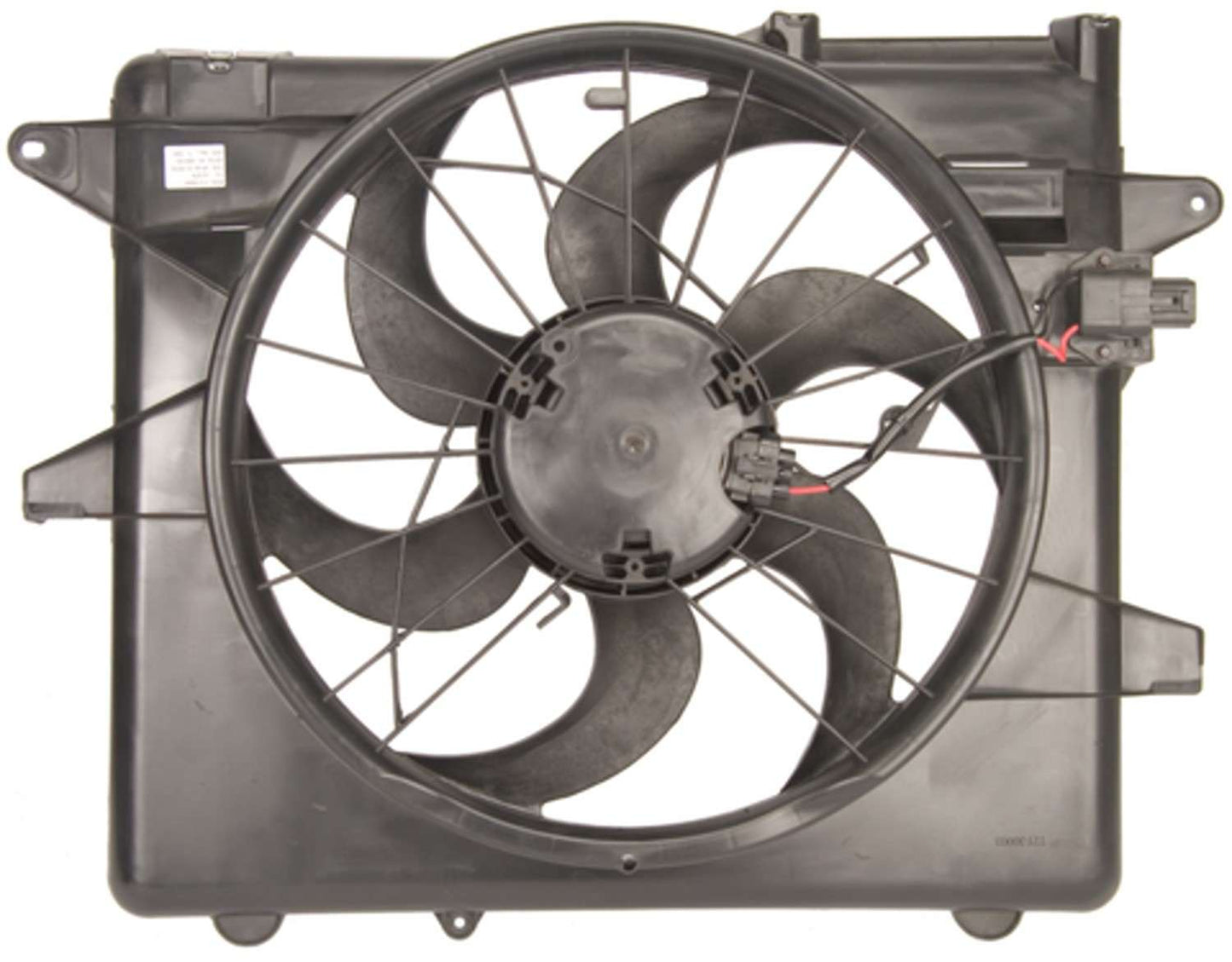 Angle View of Engine Cooling Fan Assembly FOUR SEASONS 75646