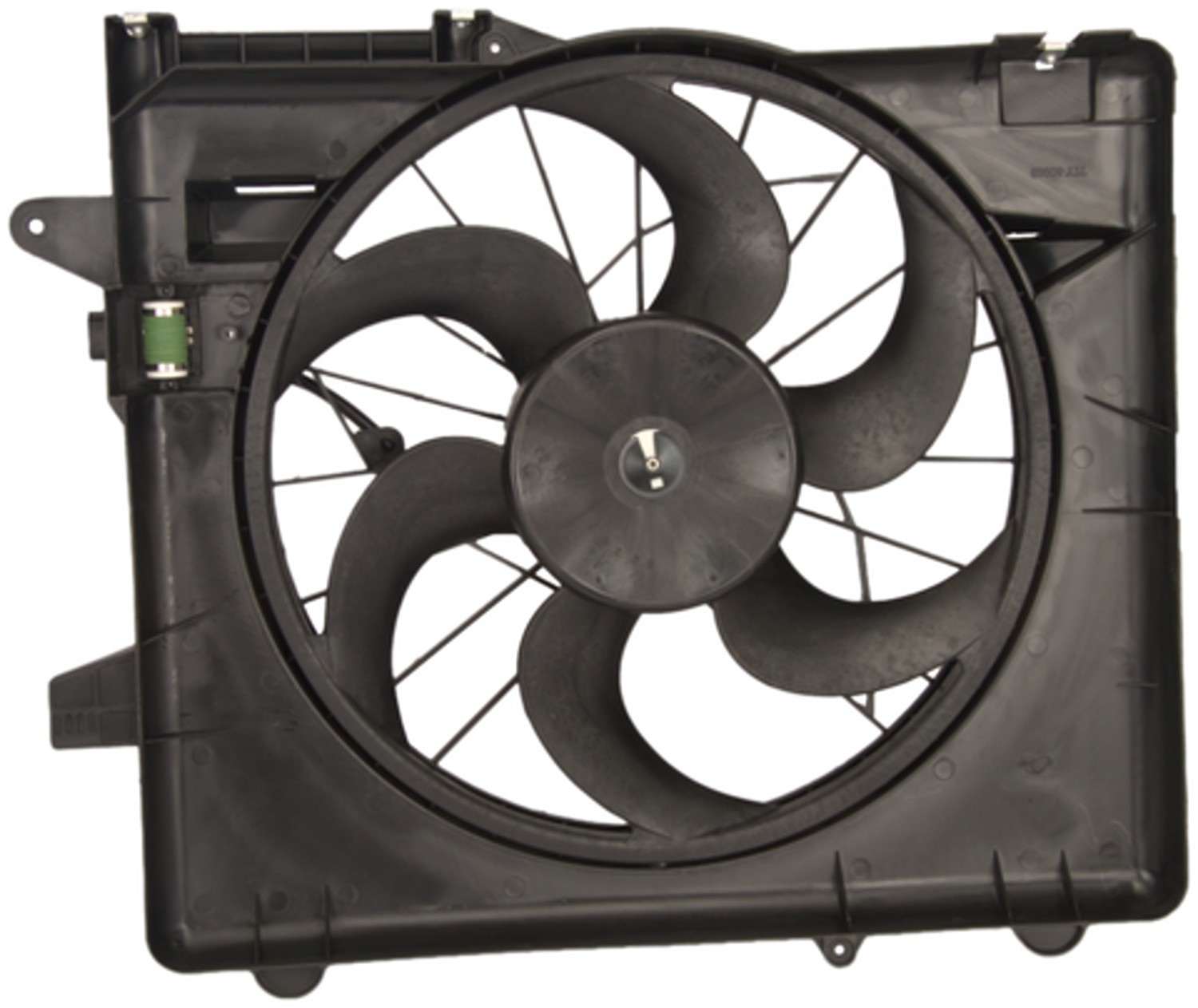 Back View of Engine Cooling Fan Assembly FOUR SEASONS 75646