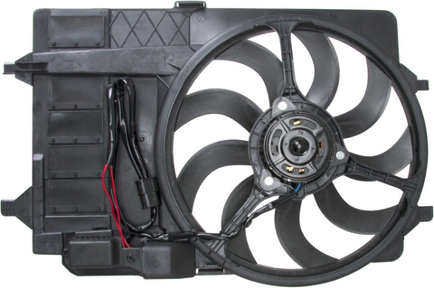 Back View of Engine Cooling Fan Assembly FOUR SEASONS 75647