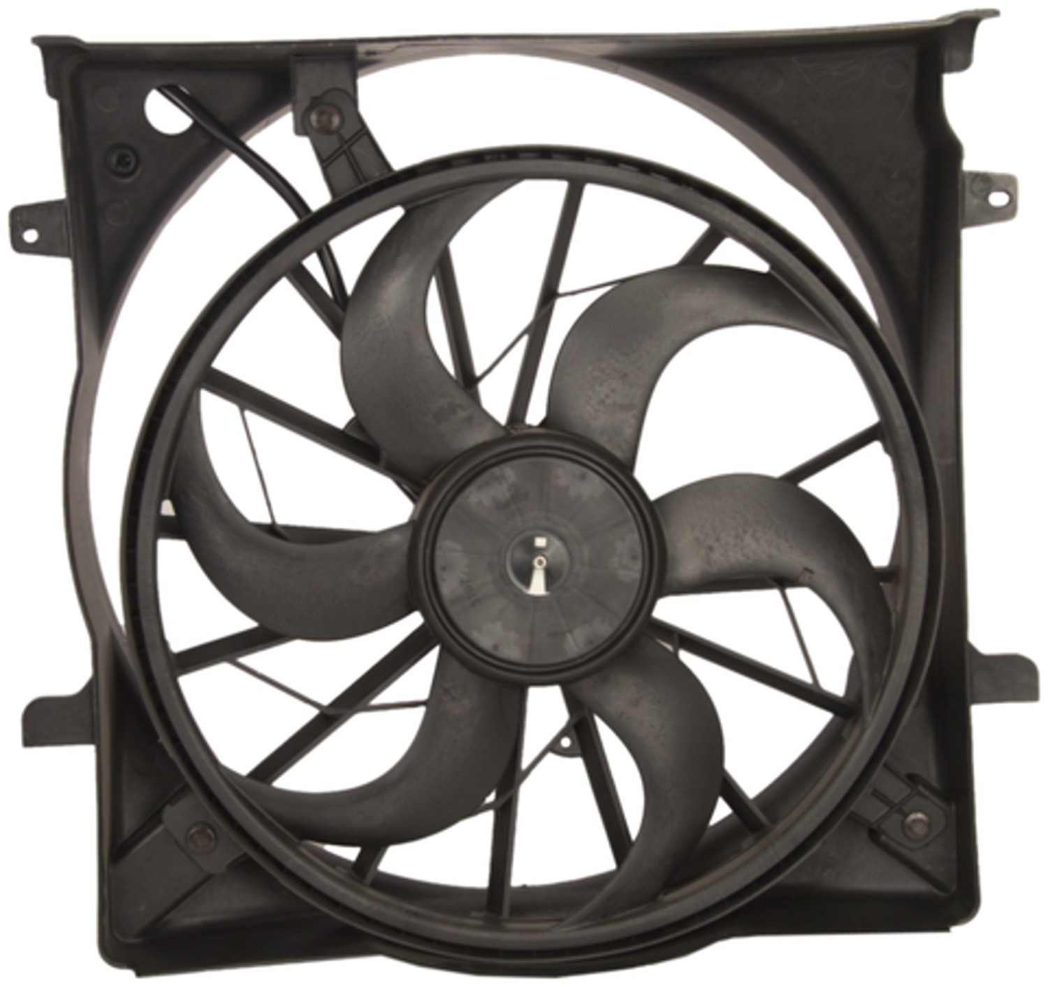 Back View of Engine Cooling Fan Assembly FOUR SEASONS 75657