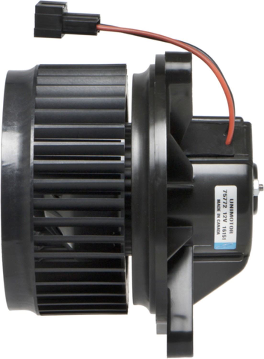 Right View of HVAC Blower Motor FOUR SEASONS 75772