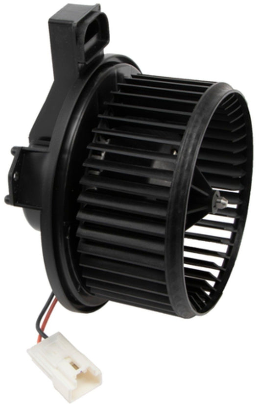 Angle View of Front HVAC Blower Motor FOUR SEASONS 75817