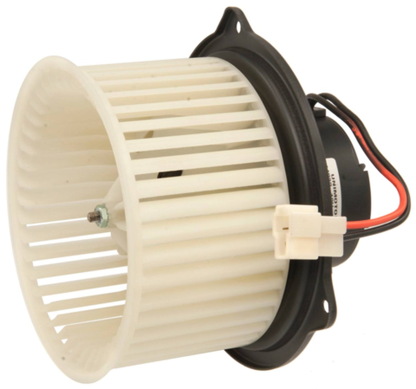 Angle View of Front HVAC Blower Motor FOUR SEASONS 75832