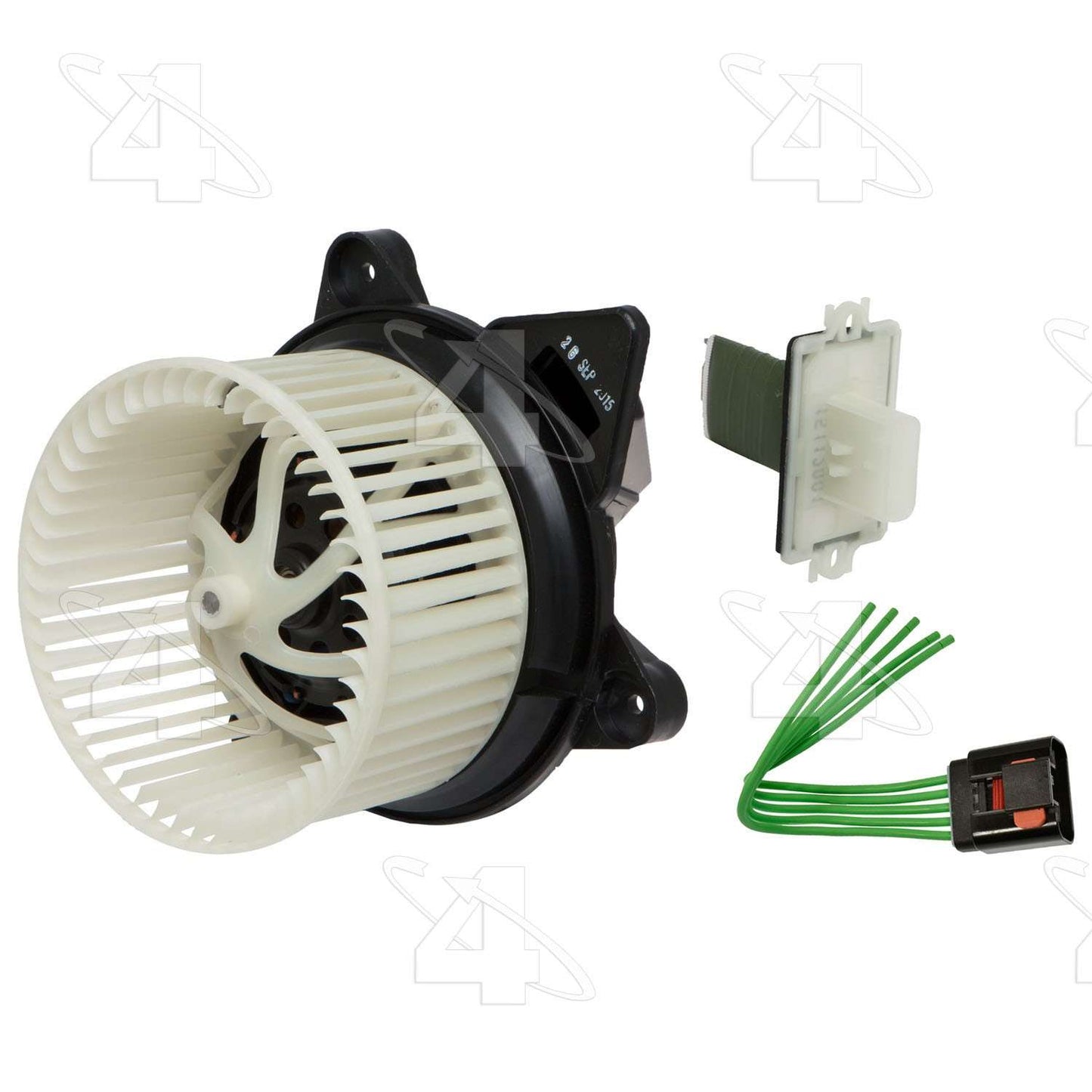 Front View of HVAC Blower Motor Kit FOUR SEASONS 75835BRK1