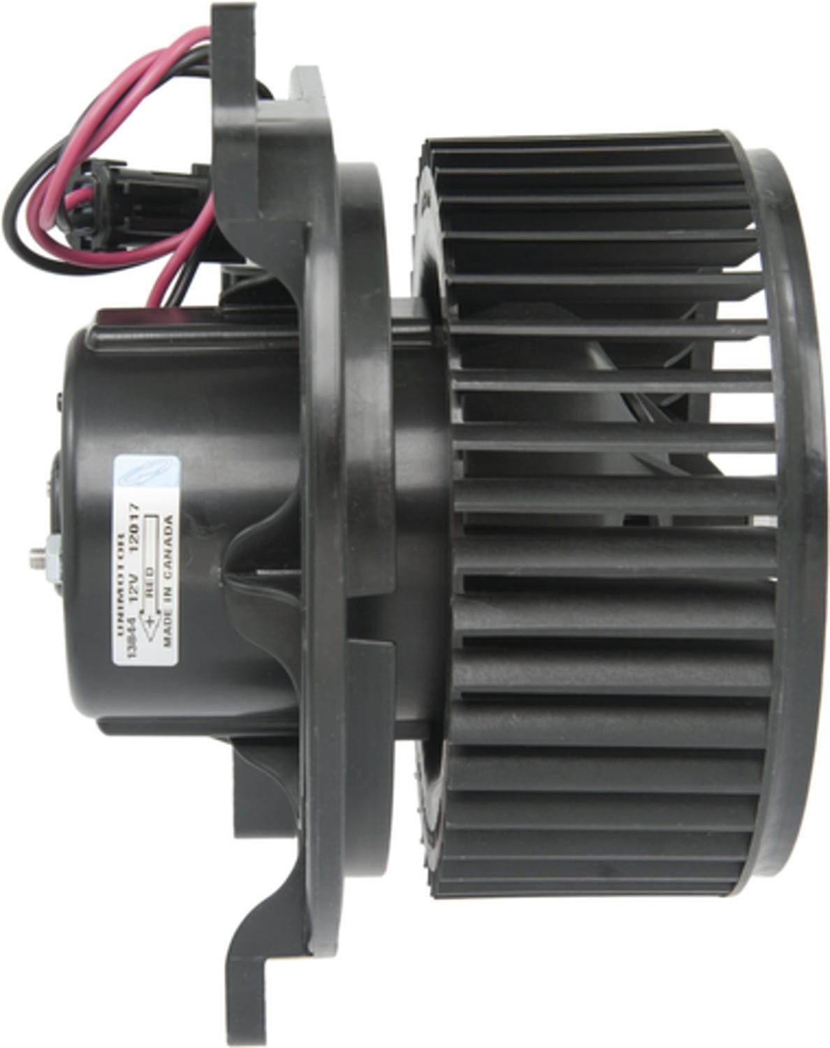 Right View of HVAC Blower Motor FOUR SEASONS 75844