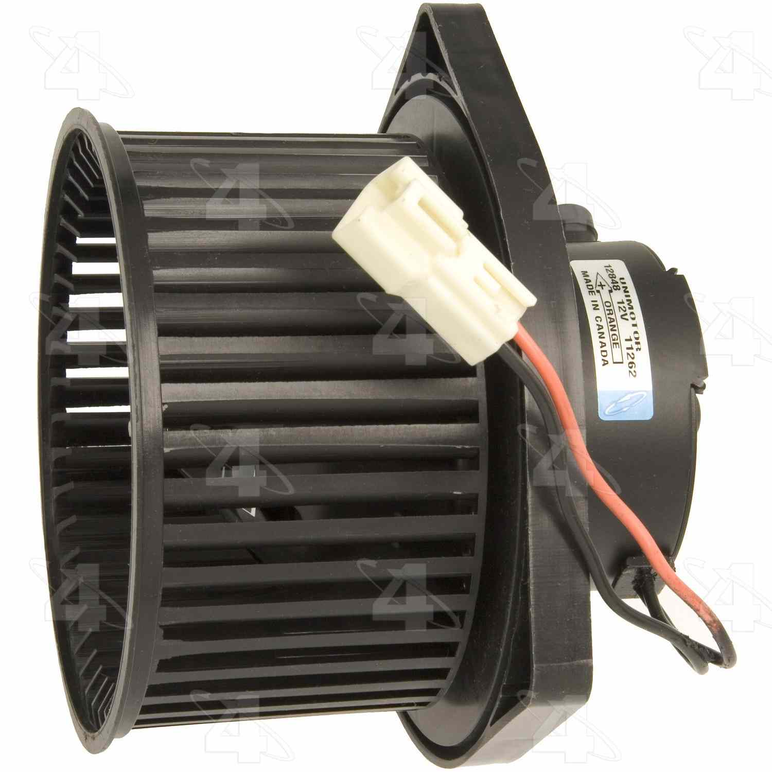 Front View of HVAC Blower Motor FOUR SEASONS 75848