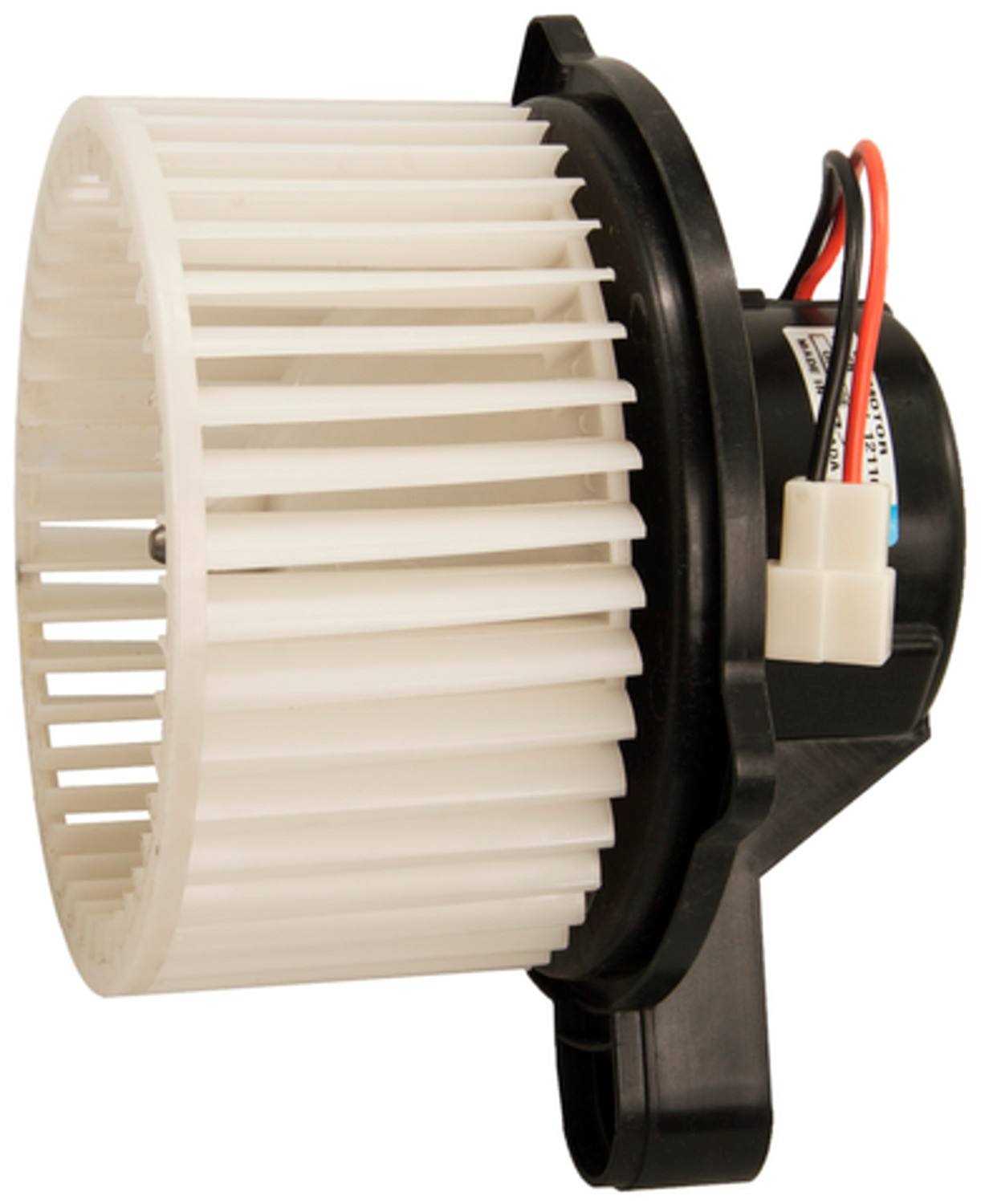 Angle View of Front HVAC Blower Motor FOUR SEASONS 75868