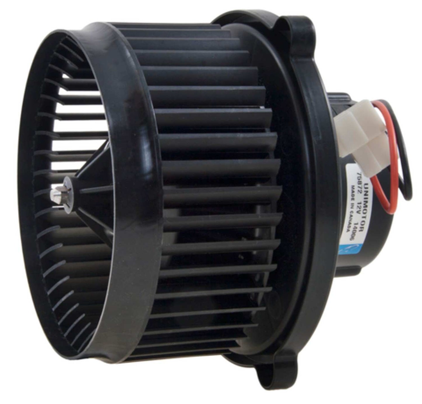 Angle View of HVAC Blower Motor FOUR SEASONS 75872