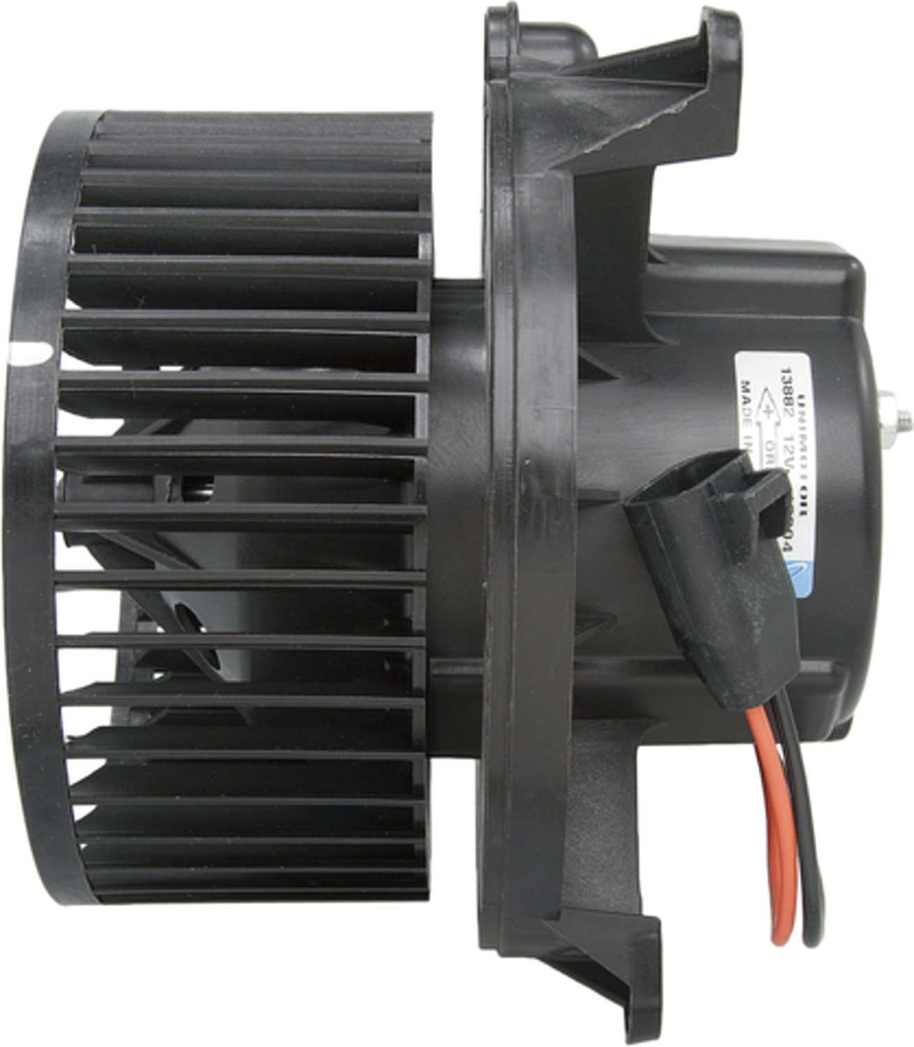 Left View of HVAC Blower Motor FOUR SEASONS 75882