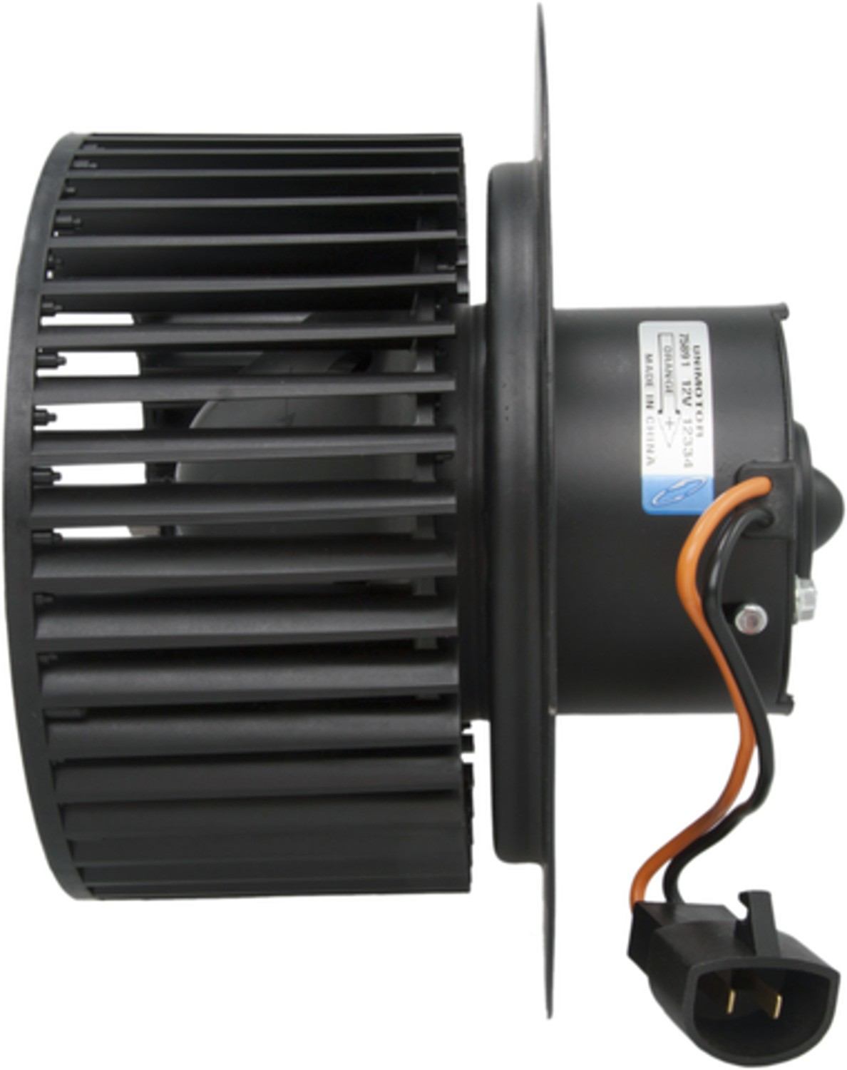 Left View of HVAC Blower Motor FOUR SEASONS 75891