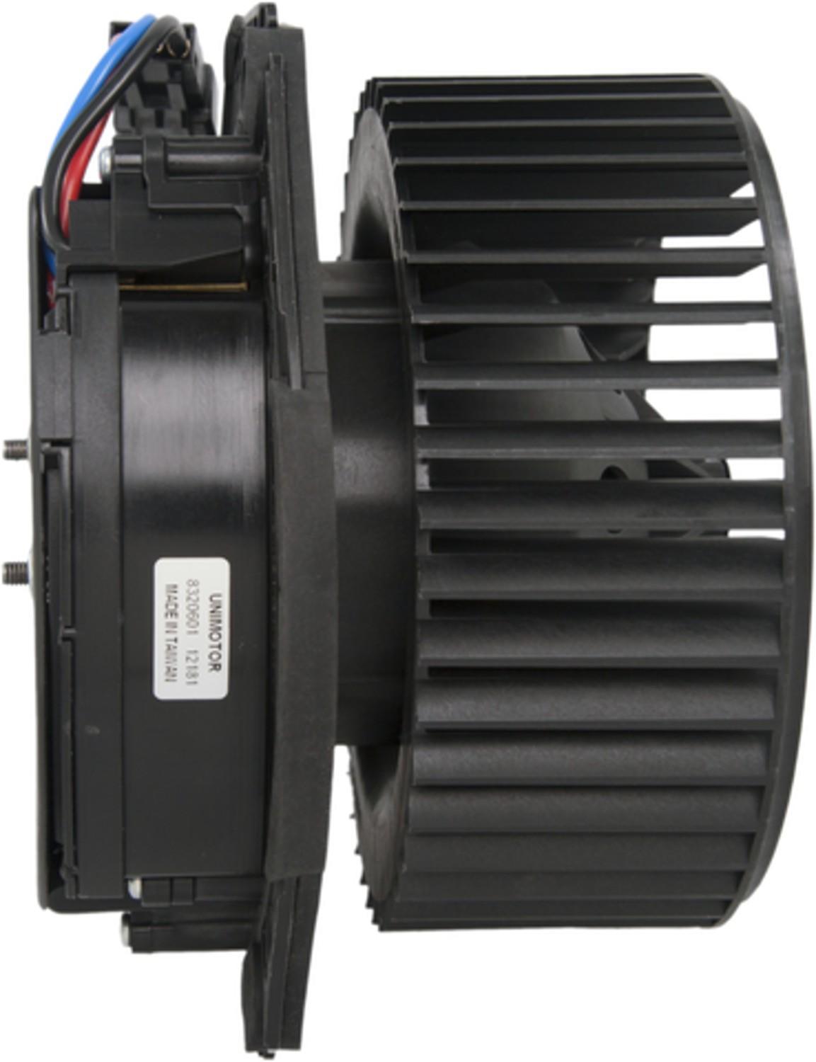 Right View of HVAC Blower Motor FOUR SEASONS 75892