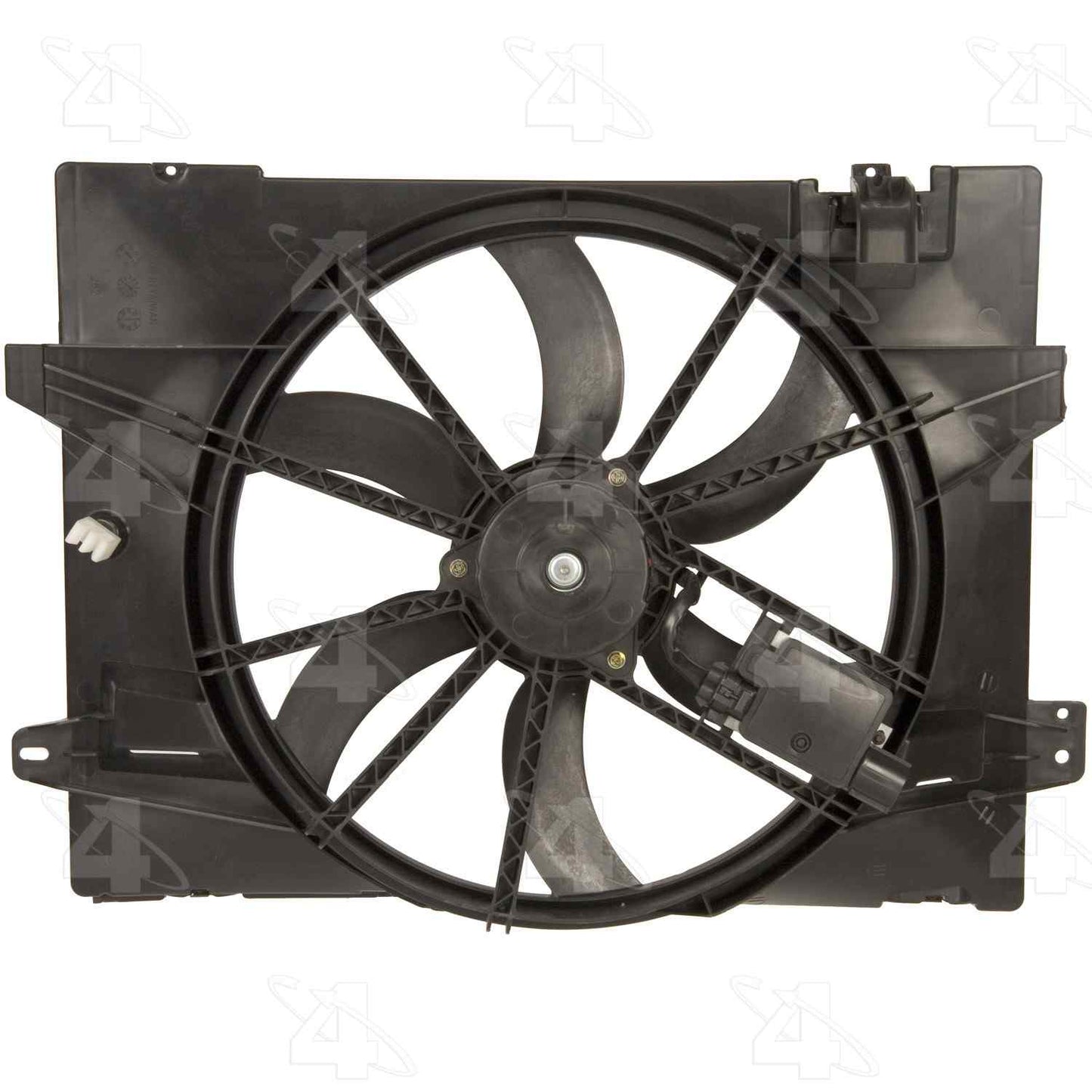 Engine Cooling Fan Assembly FOUR SEASONS 75921 For Lincoln Ford Mercury Town Car Crown Victoria Grand Marquis