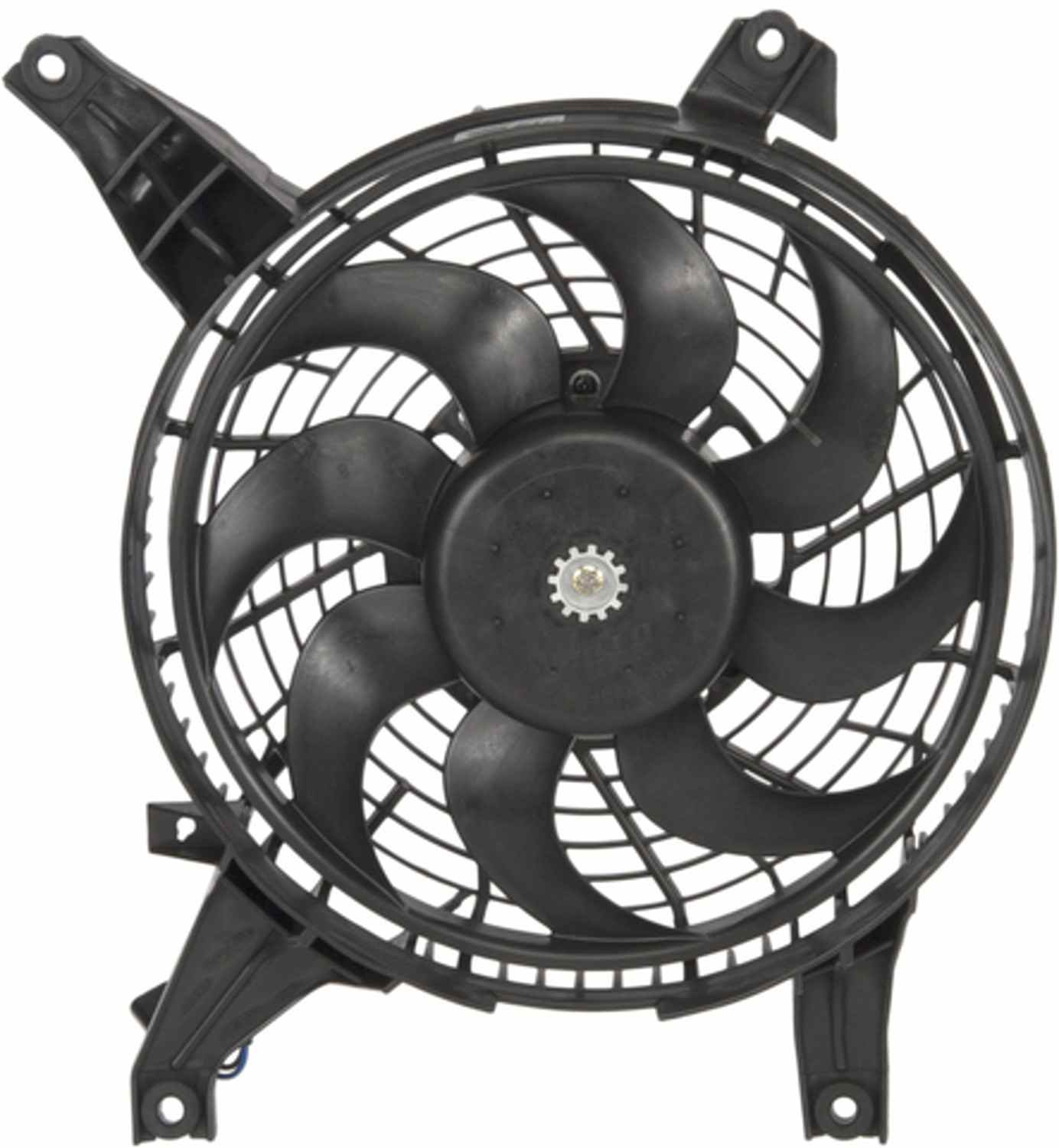 Back View of A/C Condenser Fan Assembly FOUR SEASONS 75935