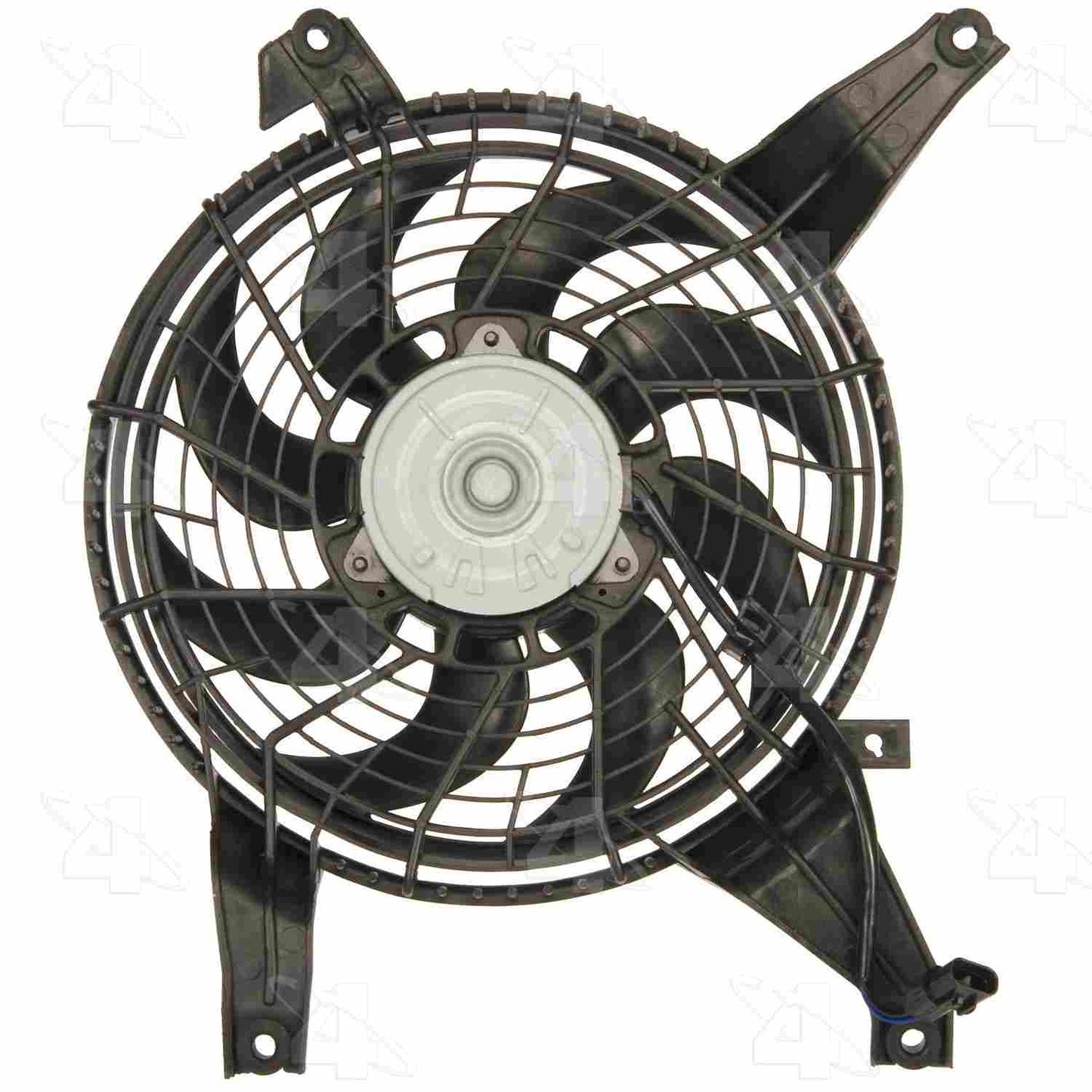 Front View of A/C Condenser Fan Assembly FOUR SEASONS 75935