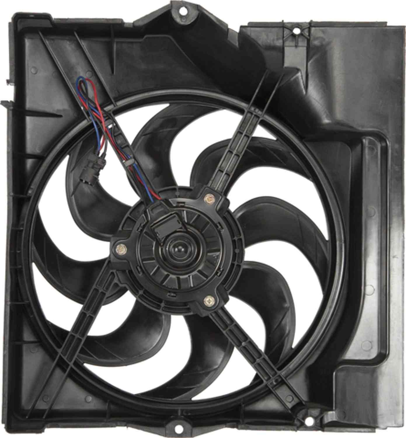 Back View of A/C Condenser Fan Assembly FOUR SEASONS 75946