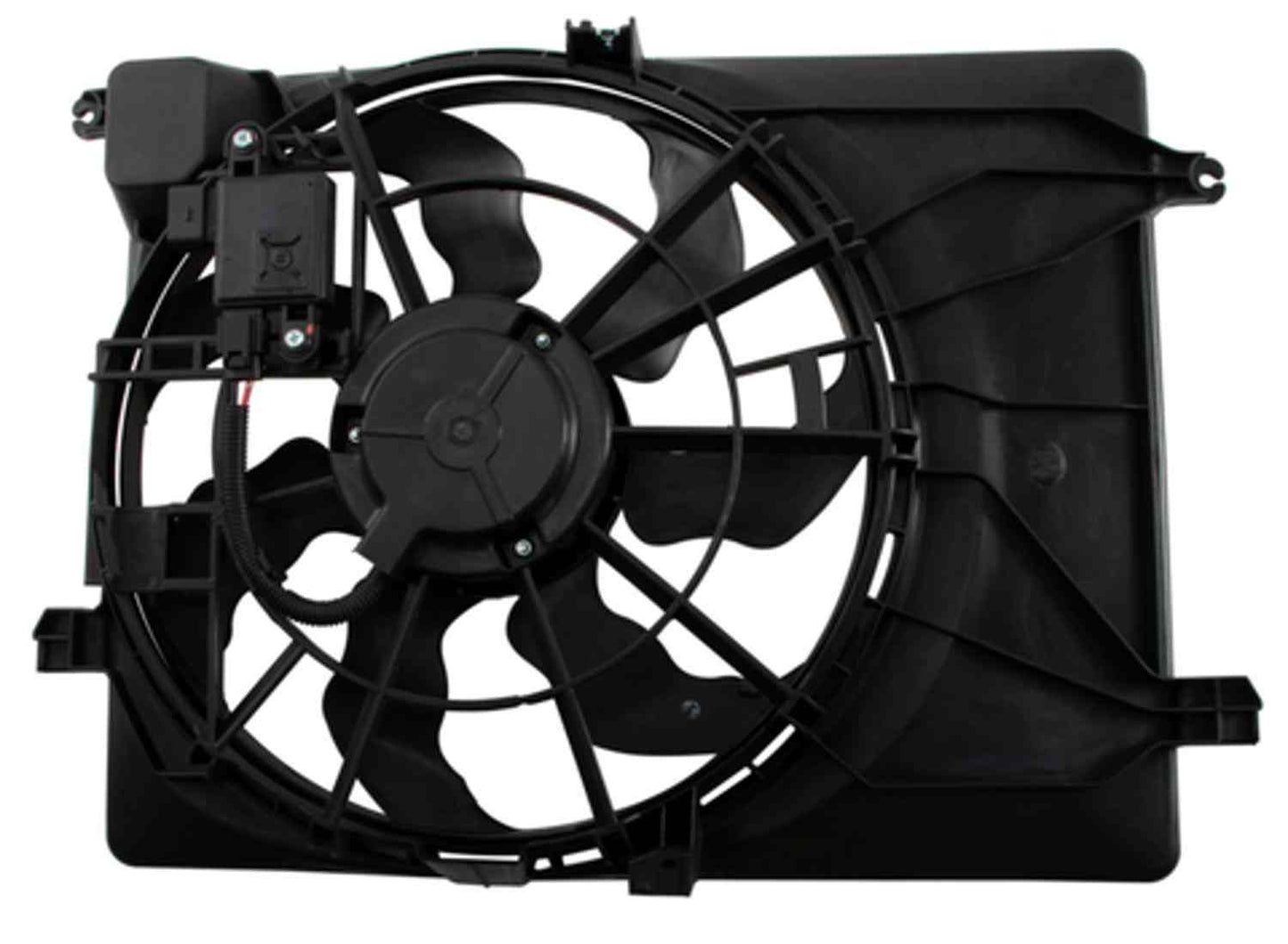 Back View of Engine Cooling Fan Assembly FOUR SEASONS 75987