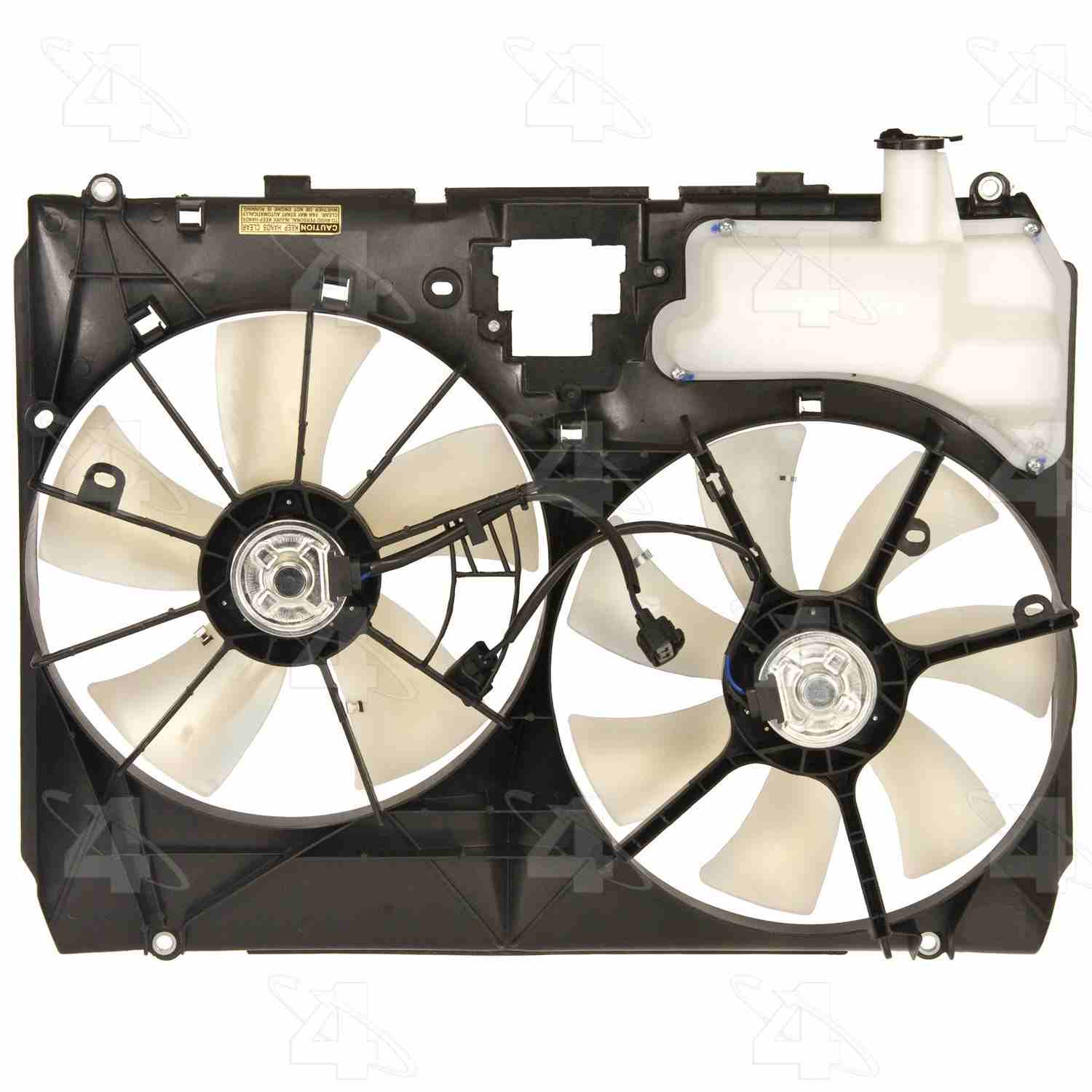 Front View of Engine Cooling Fan Assembly FOUR SEASONS 75990