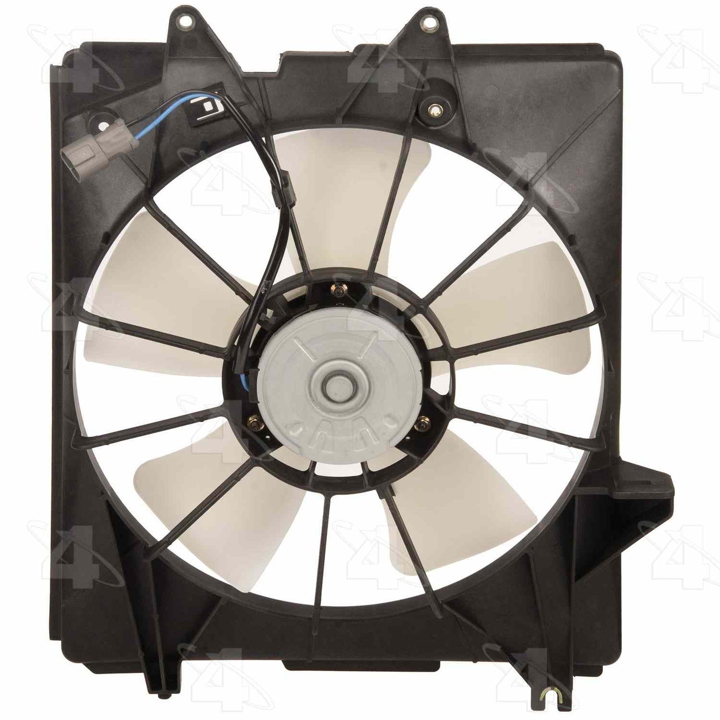 Front View of Engine Cooling Fan Assembly FOUR SEASONS 76000