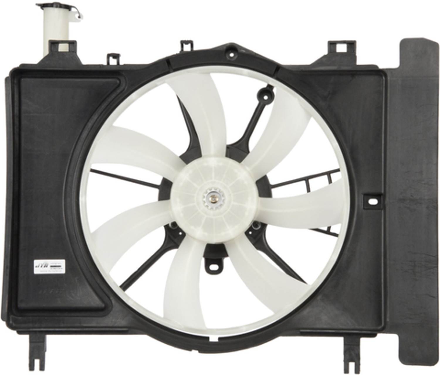 Back View of Engine Cooling Fan Assembly FOUR SEASONS 76001