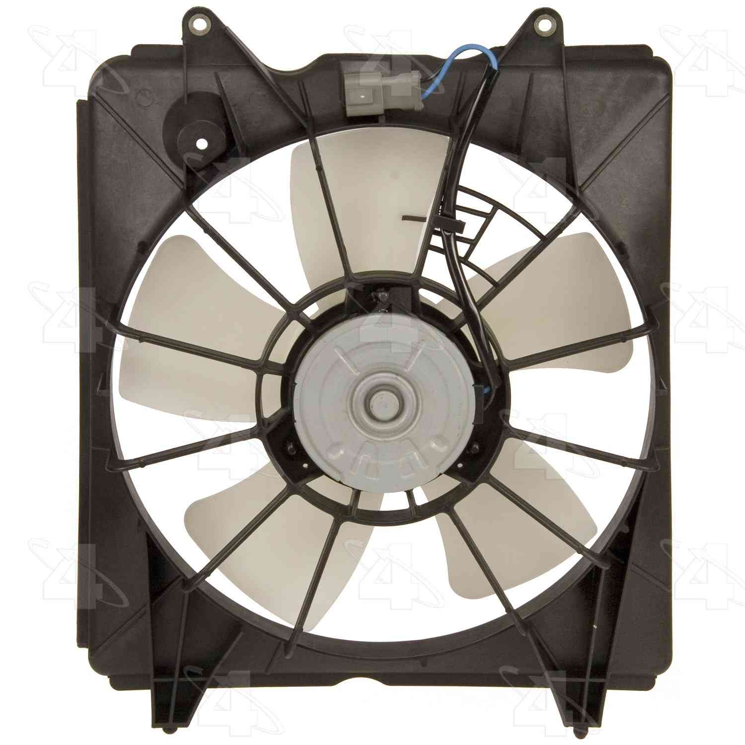 Front View of Engine Cooling Fan Assembly FOUR SEASONS 76002