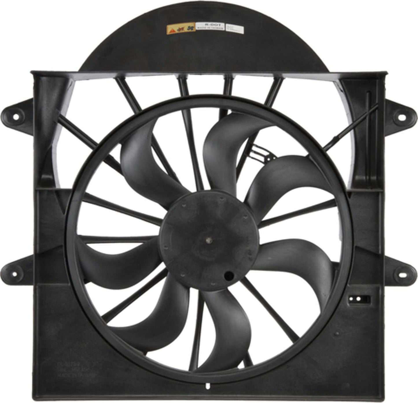 Back View of Engine Cooling Fan Assembly FOUR SEASONS 76004