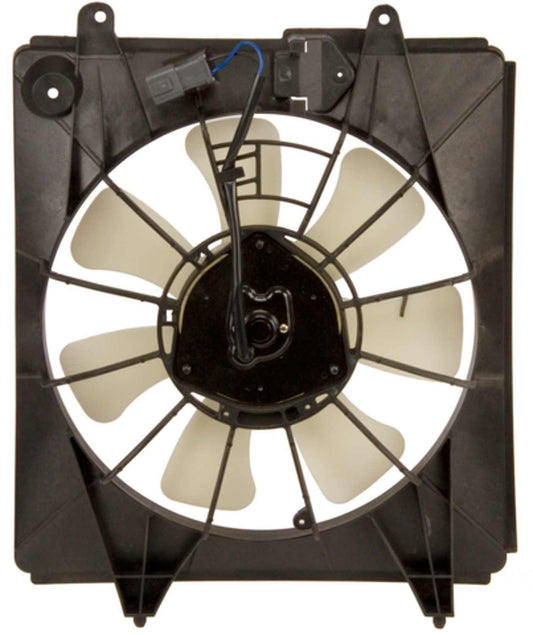 Angle View of A/C Condenser Fan Assembly FOUR SEASONS 76007