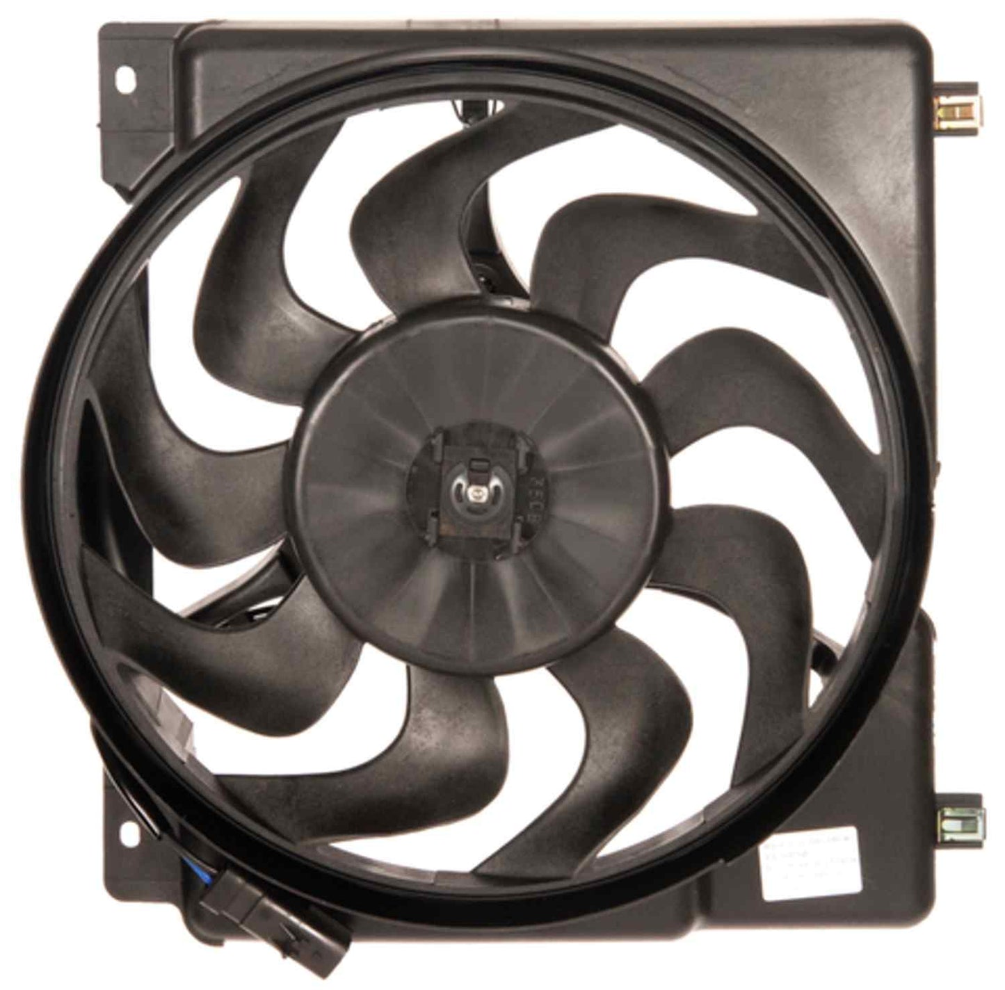 Angle View of Engine Cooling Fan Assembly FOUR SEASONS 76008