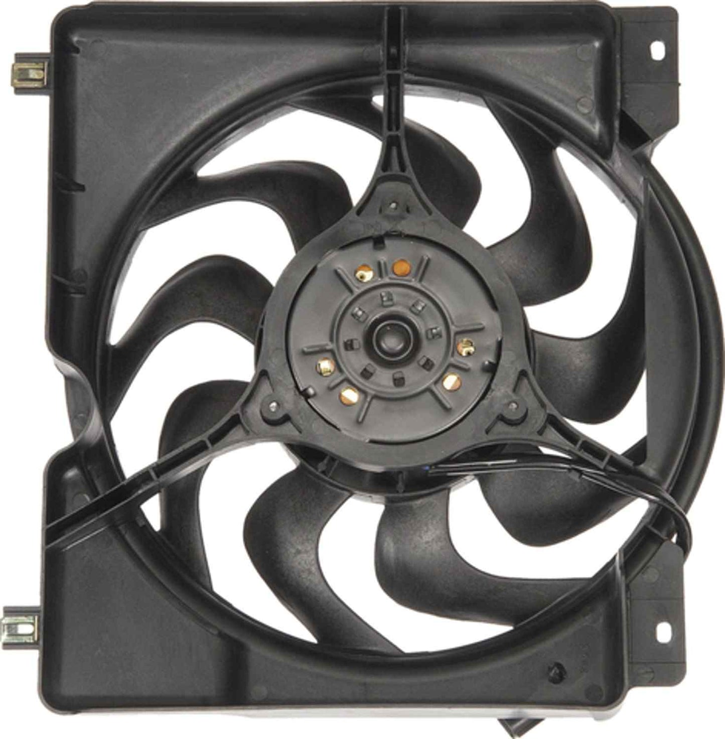 Back View of Engine Cooling Fan Assembly FOUR SEASONS 76008