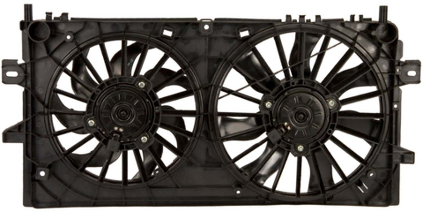 Dual Radiator and Condenser Fan Assembly FOUR SEASONS 76028 For Buick Chevrolet Pontiac