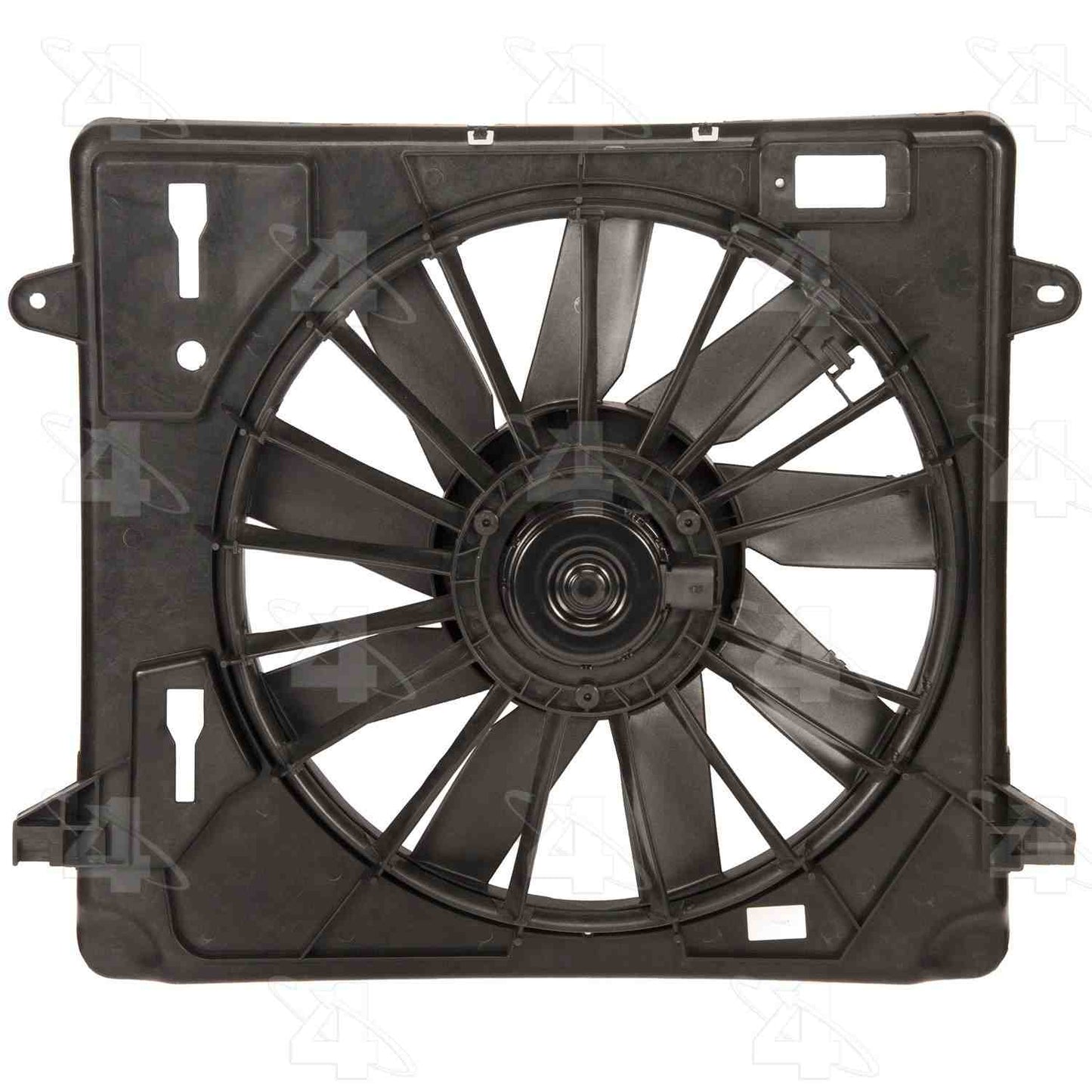 Front View of Engine Cooling Fan Assembly FOUR SEASONS 76035