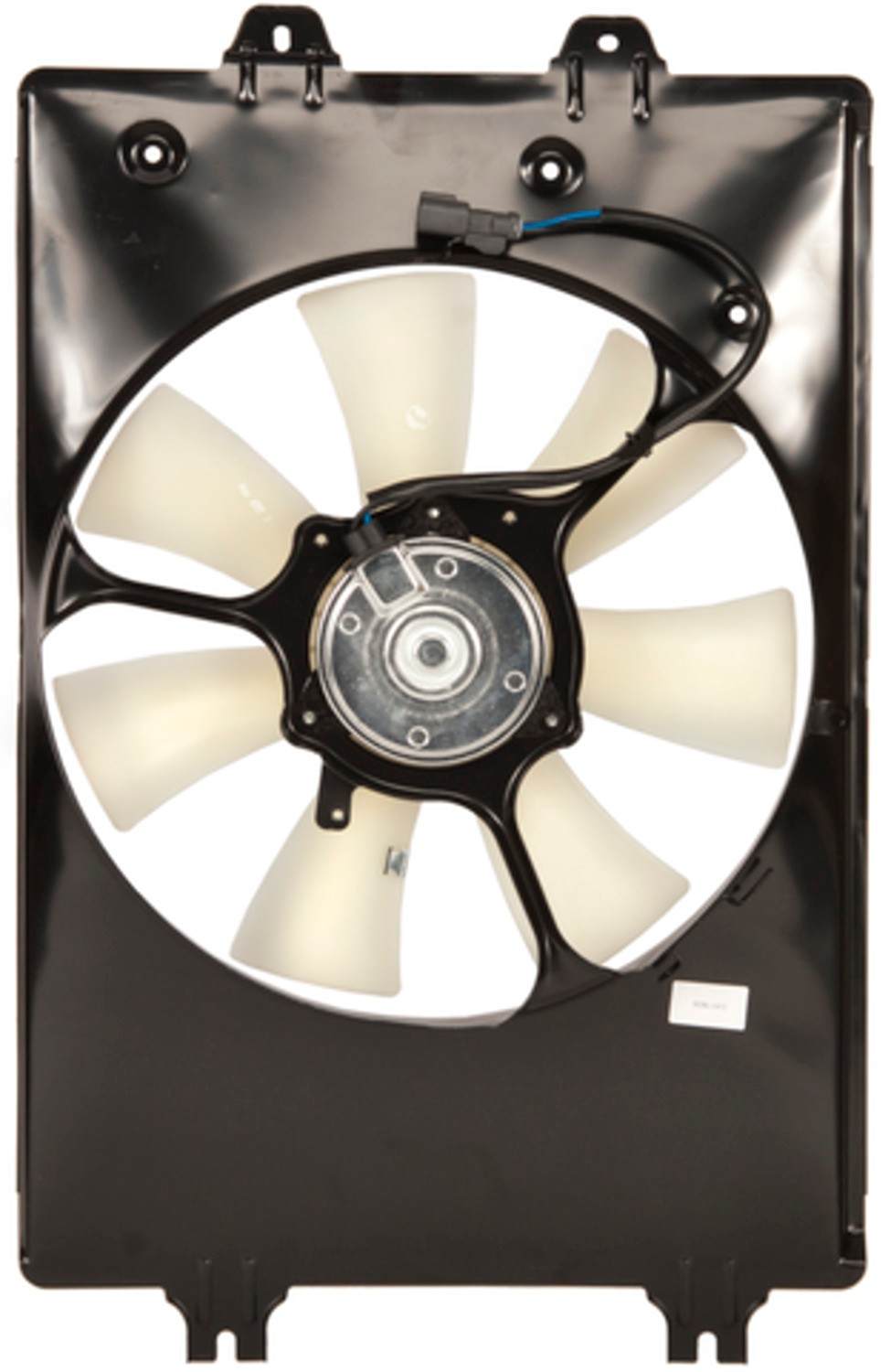 Angle View of A/C Condenser Fan Assembly FOUR SEASONS 76038