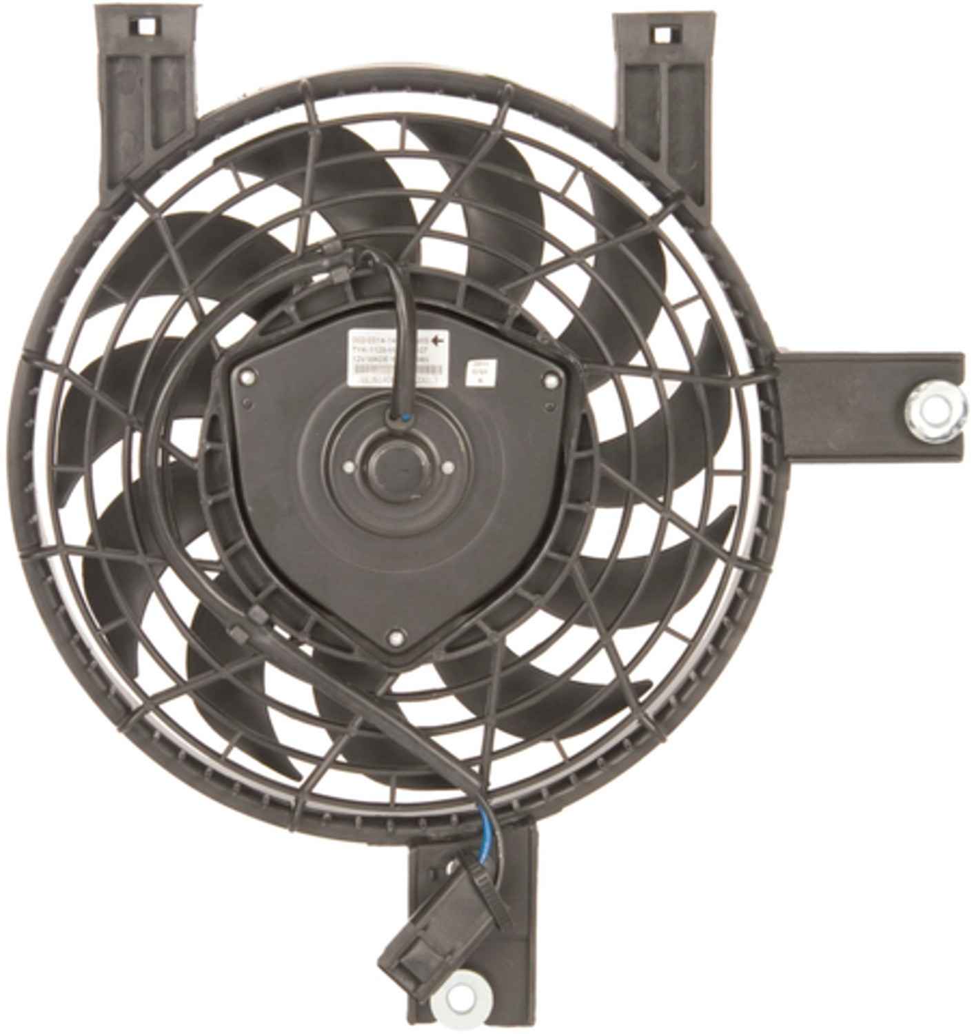 Angle View of A/C Condenser Fan Assembly FOUR SEASONS 76090