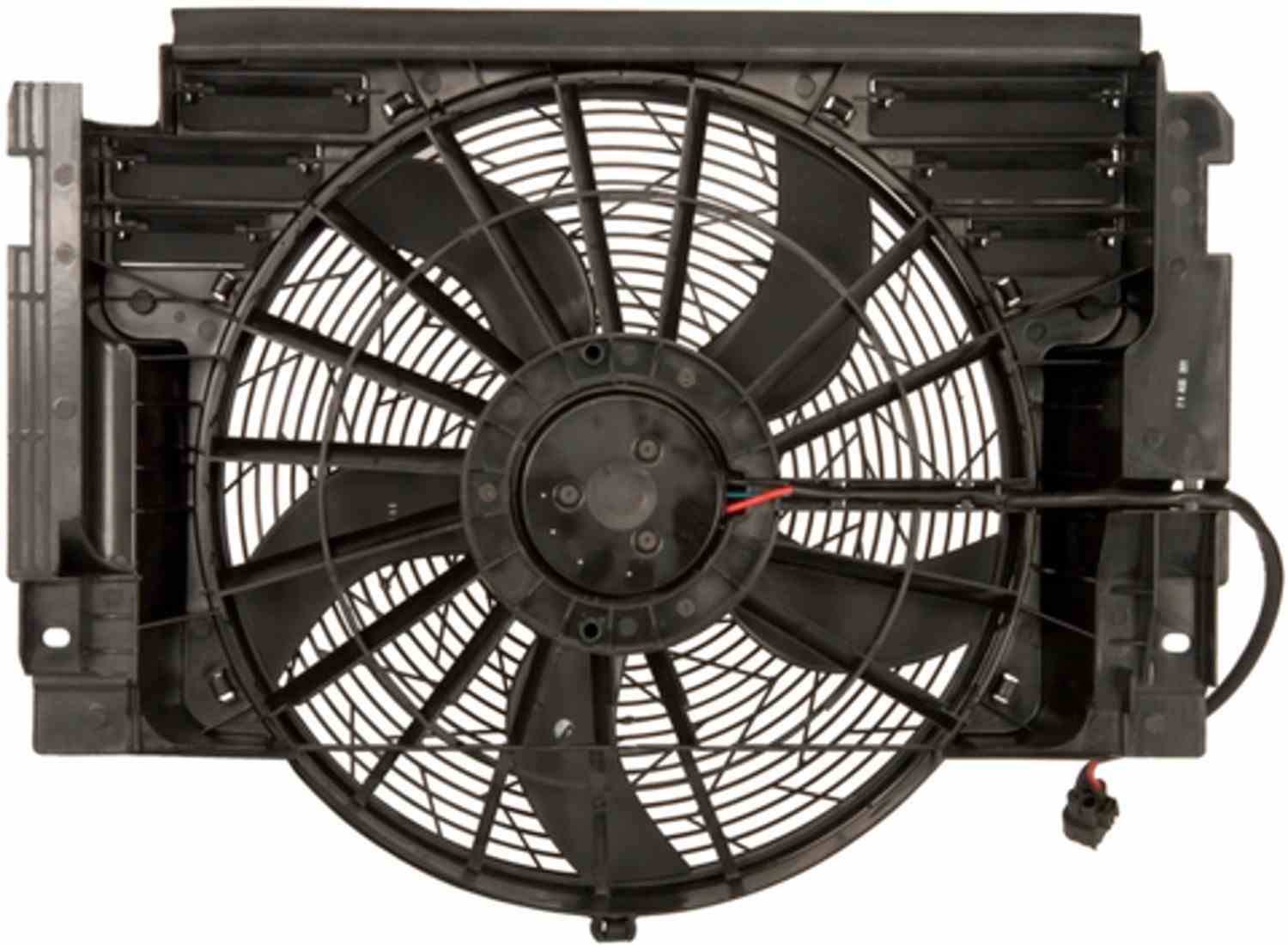 Angle View of A/C Condenser Fan Assembly FOUR SEASONS 76164