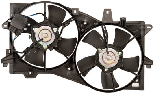 Dual Radiator and Condenser Fan Assembly (W/ Tow Package) FOUR SEASONS 76197 For Mazda MPV