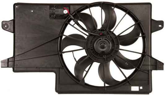 Angle View of Engine Cooling Fan Assembly FOUR SEASONS 76200