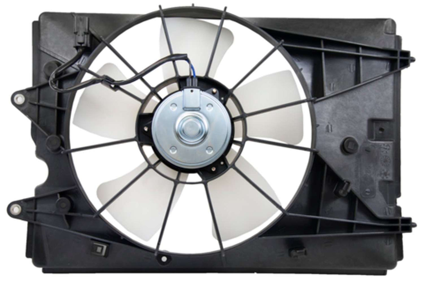 Angle View of Left Engine Cooling Fan Assembly FOUR SEASONS 76217