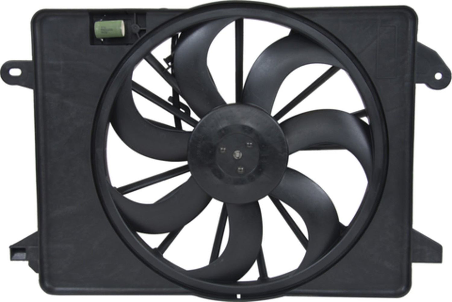 Back View of Engine Cooling Fan Assembly FOUR SEASONS 76230