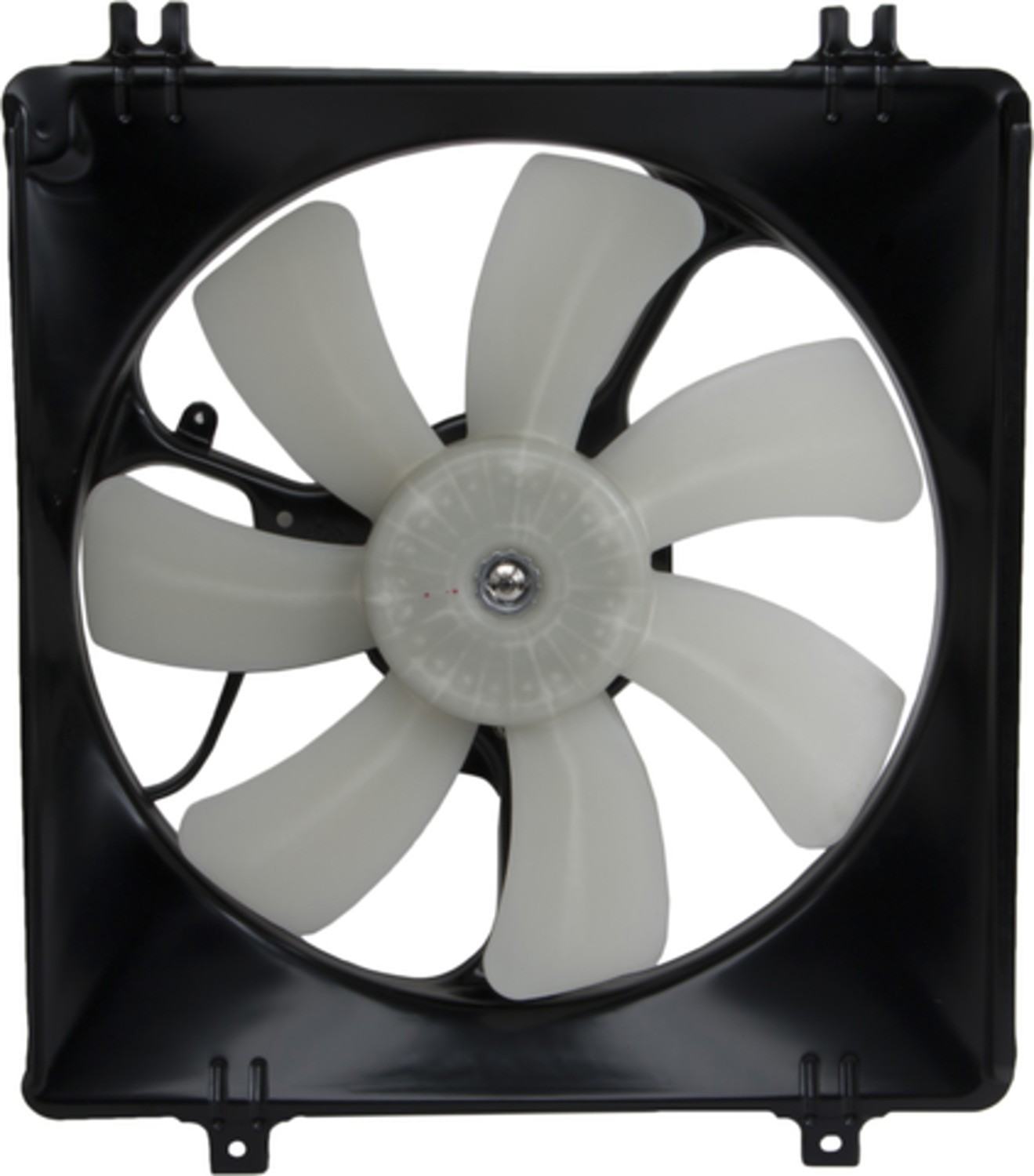 Back View of Right A/C Condenser Fan Assembly FOUR SEASONS 76233