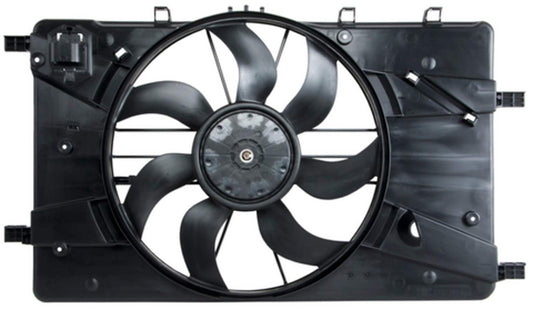 Angle View of Engine Cooling Fan Assembly FOUR SEASONS 76243