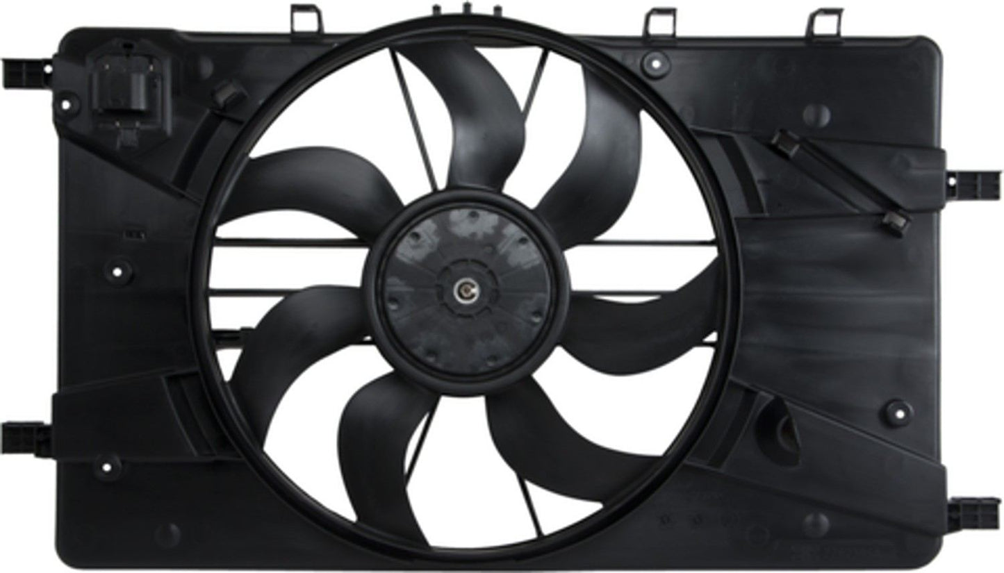 Front View of Engine Cooling Fan Assembly FOUR SEASONS 76243