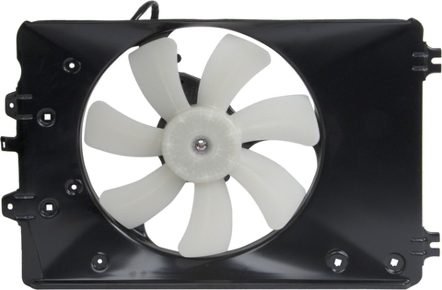 Back View of Right A/C Condenser Fan Assembly FOUR SEASONS 76246