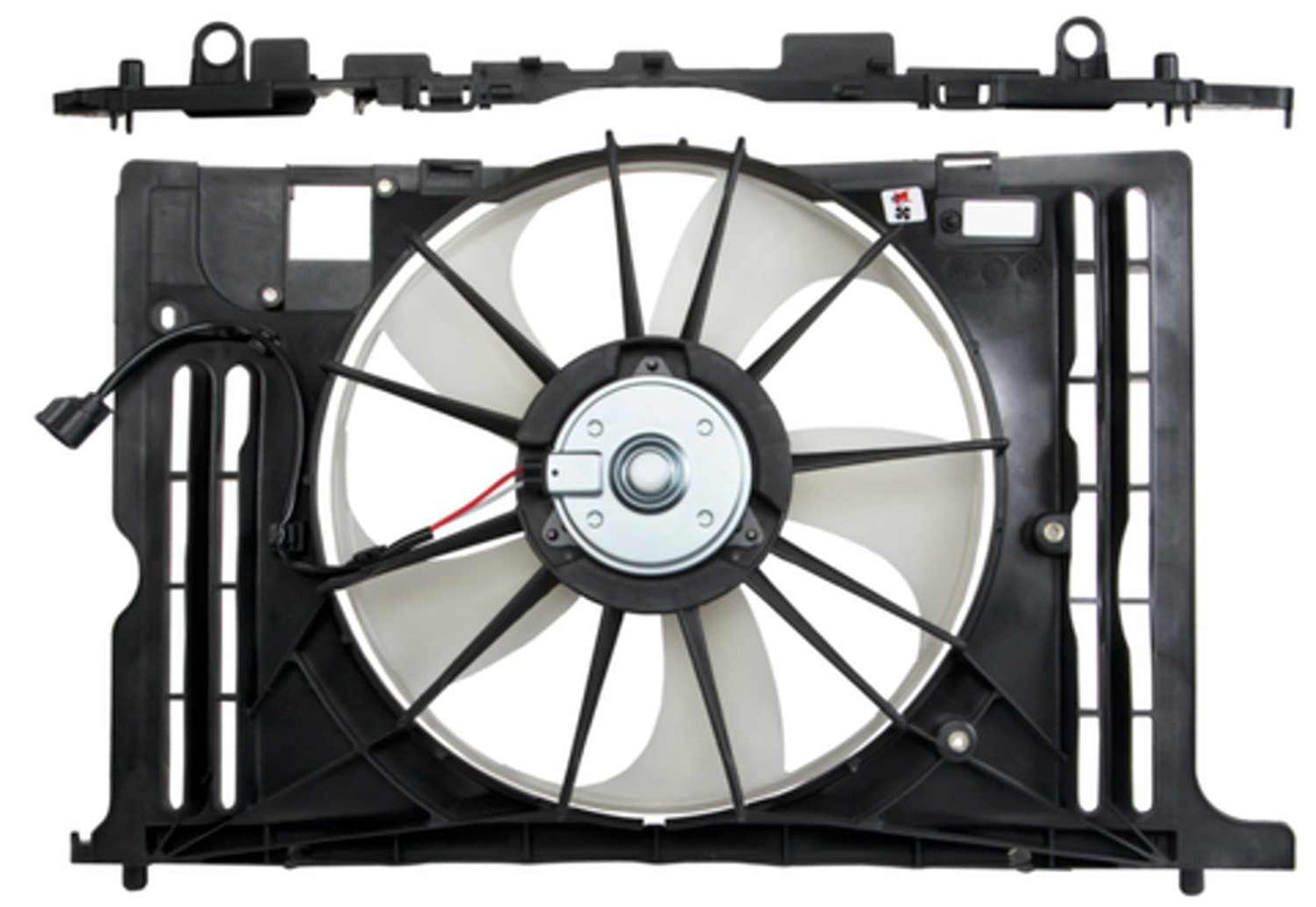 Angle View of Engine Cooling Fan Assembly FOUR SEASONS 76251