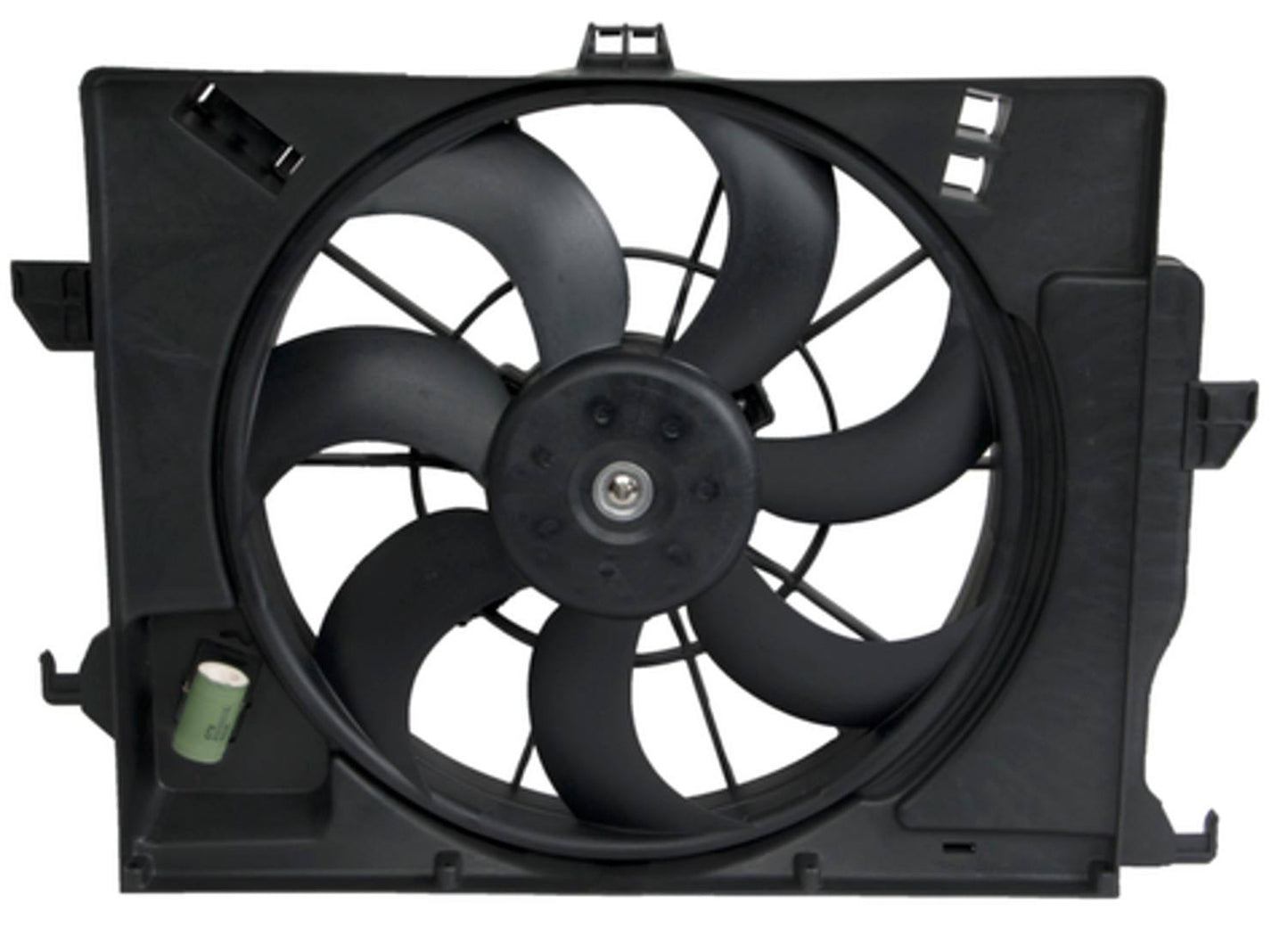 Back View of Engine Cooling Fan Assembly FOUR SEASONS 76263