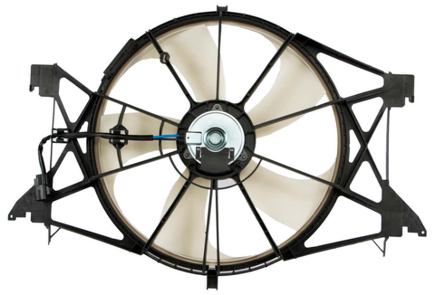 Angle View of Engine Cooling Fan Assembly FOUR SEASONS 76275