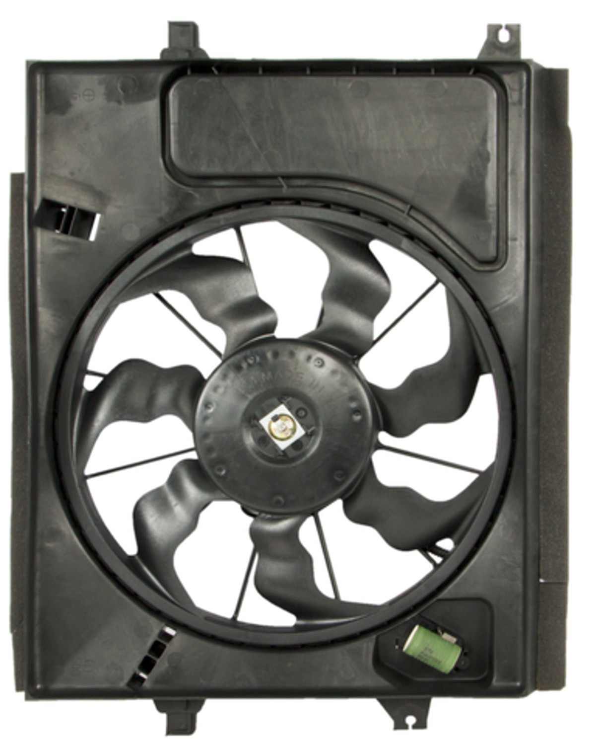 Back View of Engine Cooling Fan Assembly FOUR SEASONS 76277