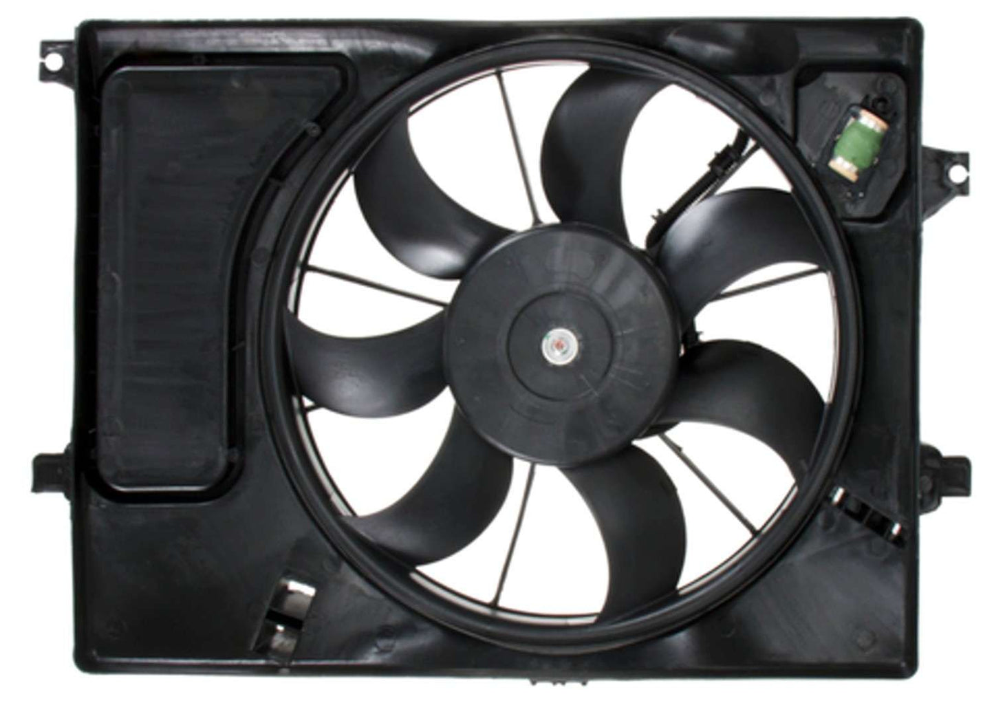 Back View of Engine Cooling Fan Assembly FOUR SEASONS 76282