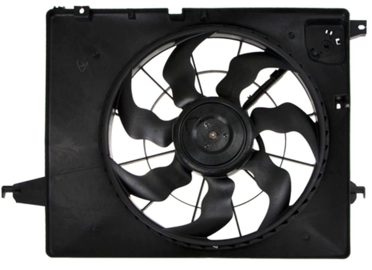 Angle View of Engine Cooling Fan Assembly FOUR SEASONS 76328