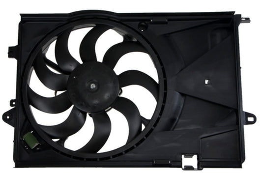 Angle View of Engine Cooling Fan Assembly FOUR SEASONS 76330